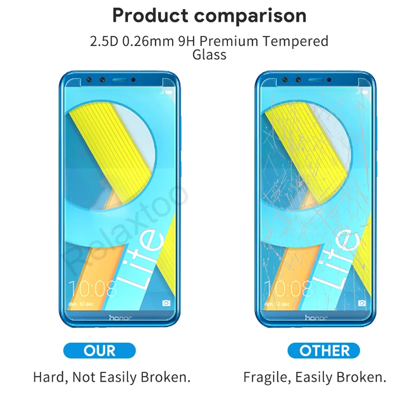 Защитное стекло для honor 8 9 10 lite huawei honer 8lite 9lite light honor9 закаленное защитная пленка