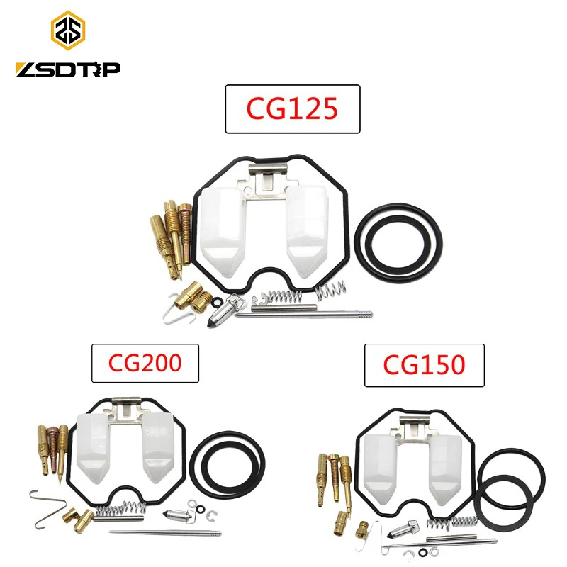 ZSDTRP мотоциклетный Keihin PWK карбюратор PZ26 PZ27 PZ30 ремонтные комплекты CG125 CG150 CG200 для ~