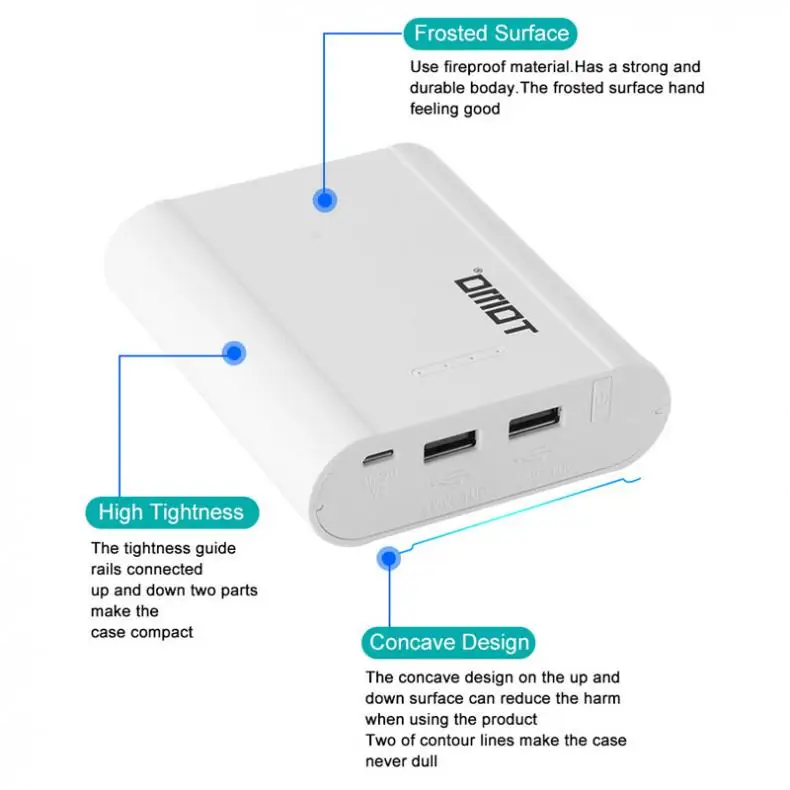 Интеллектуальное зарядное устройство USB Li Ion для смартфонов чехол мобильного