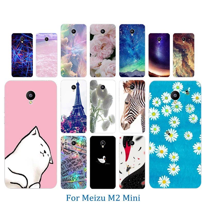 Для Meizu M2 Mini чехол для телефона 5 0 дюйма мягкий ТПУ прозрачный силиконовый задняя