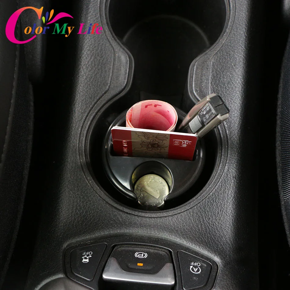 Декор интерьера из АБС пластика 1 шт. автомобильный держатель для карт монет