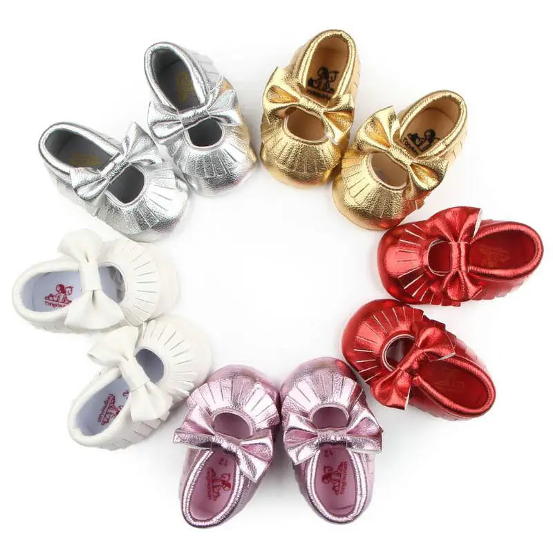 # Babyshoes детские мокасины детская обувь из искусственной кожи с кисточками на