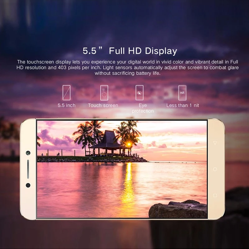 BC Глобальный LeTV LeEco Le 2x526 Snapdragon 652 Octa Core 1 8 ГГц OTG Android6.0 Оперативная память 3 ГБ