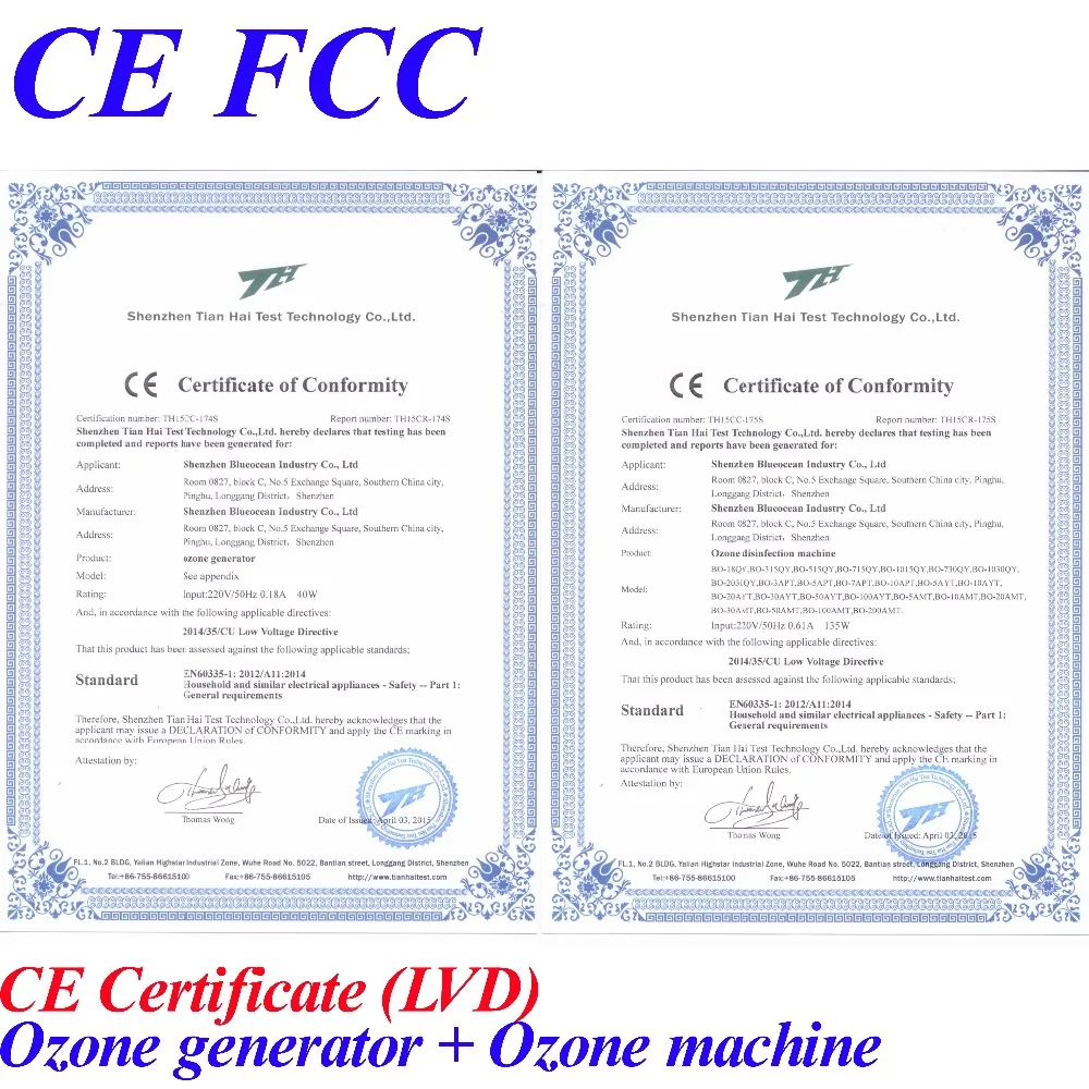 Pinuslongaeva CE EMC LVD FCC 20 Гц/ч кварцевый генератор озона набор гидротерапия домашний спа
