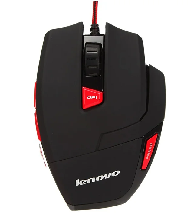 Мышь игровая Проводная Lenovo M600 9 клавиш DPI 3200 точек/дюйм|Мыши| |