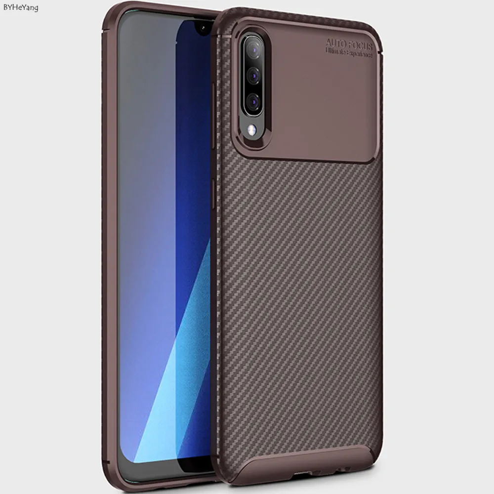 Для Samsung Galaxy A50 чехол a50 6 4 &quotСиликоновый прочный бронированный мягкий для A 50 A505