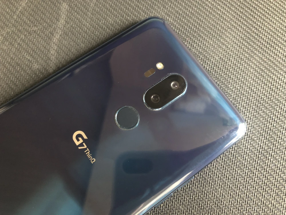 Разблокированный LG G7 ThinQ Android Octa 64G rom 4G ram NFC отпечаток пальца Android мобильный телефон