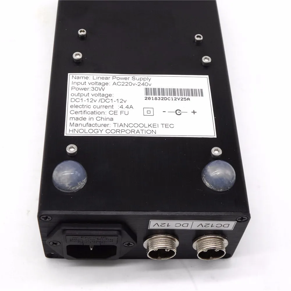 D10 двойной выход 30 Вт регулятор Линейный источник питания DC12V 2.5A DC24v ламповый предусилитель аудио декодер профессиональный адаптер питания