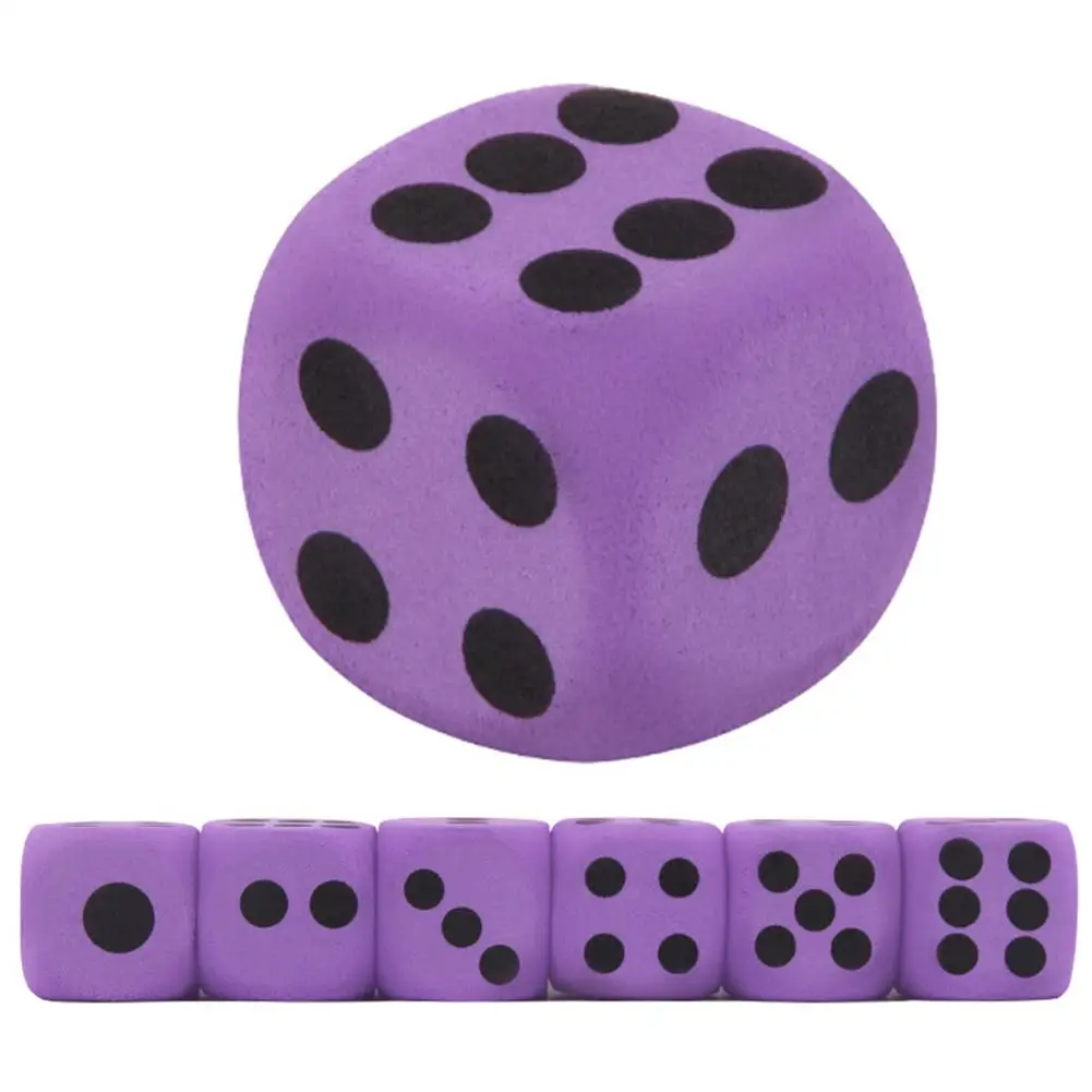 

3.8CM Giant Foam Dice EVA Foam Dice Suitable For Outdoor Game Dice Children Toys