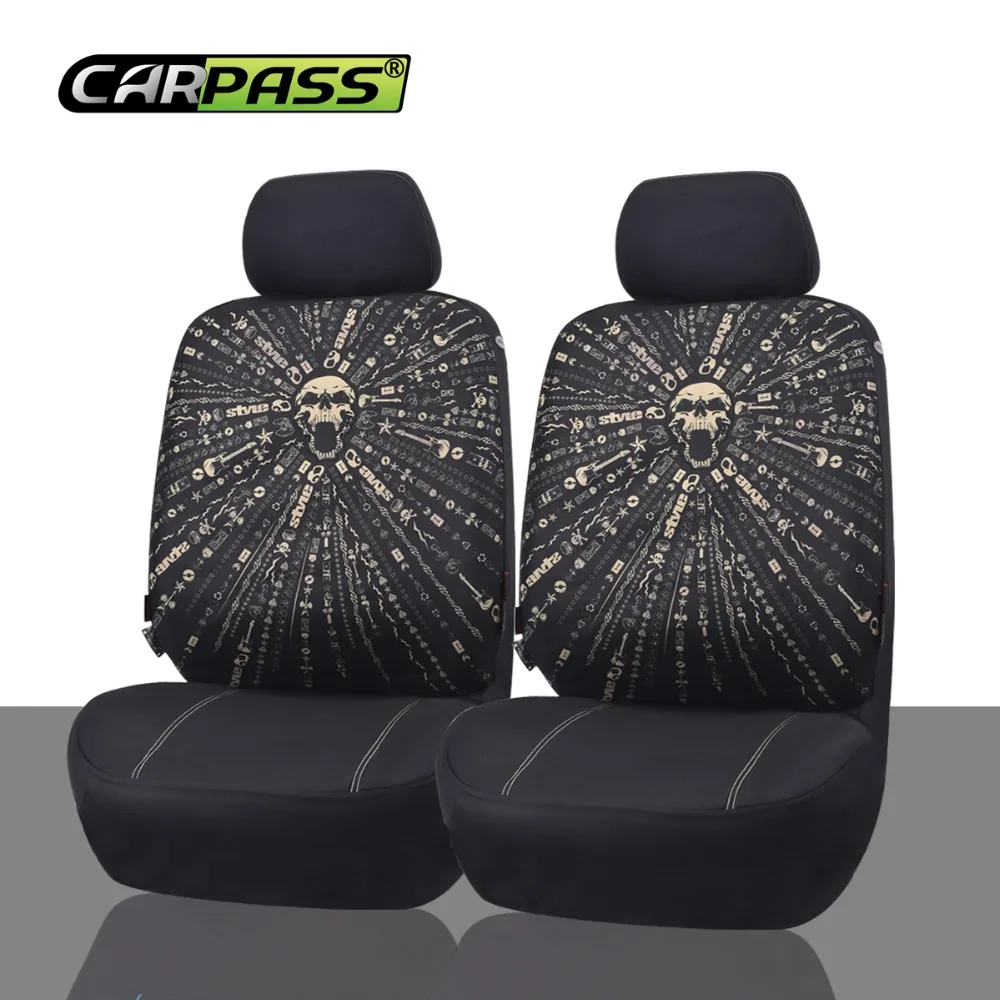 

Чехлы на автомобильные сиденья популярные 2 передние красочные универсальные аксессуары для интерьера автомобиля Защита подходит для боль...