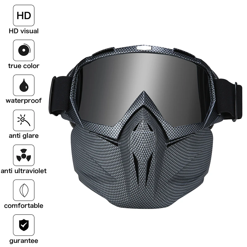 KUTOOK лыжные очки с случае снег очки двойные линзы очки сноуборд UV400Anti-fog ветрозащитный Лыжный спорт оборудования унисекс Лыжная маска