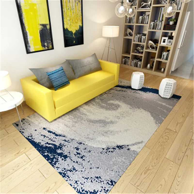 

Abstract Splash Carpets Black White ink Painting Carpets And Rugs for Bedroom KidsRoom Non-slip Floor Mats Sofa Coffee Table Rug