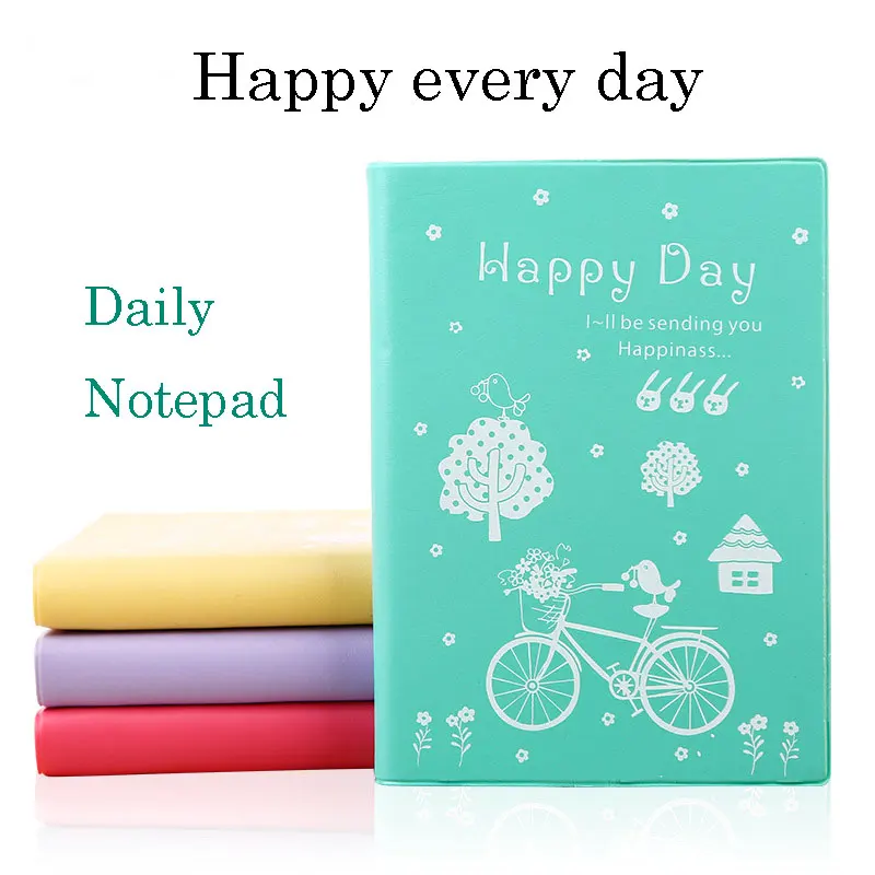 JUGAL Cute Schedule Book персональный дневник-органайзер ежедневный ежемесячный недельный