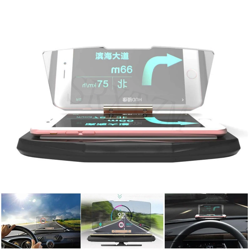 6 5 ''HUD Head Up дисплей Автомобильный мобильный телефон gps Навигация держатель
