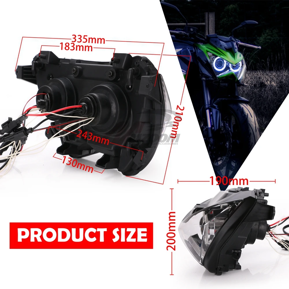 Фара для Кавасаки Z800 z250 2013 2014 2015 2016| |