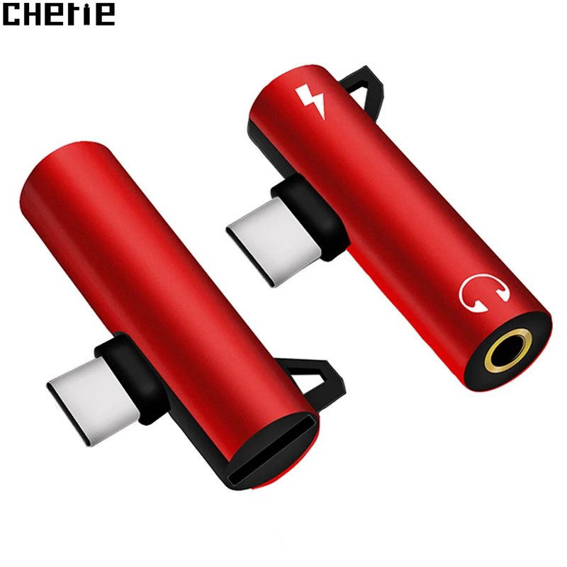 Cherie USB C до 3 5 мм разъем аудио Aux адаптер конвертер для наушников сплиттер зарядное