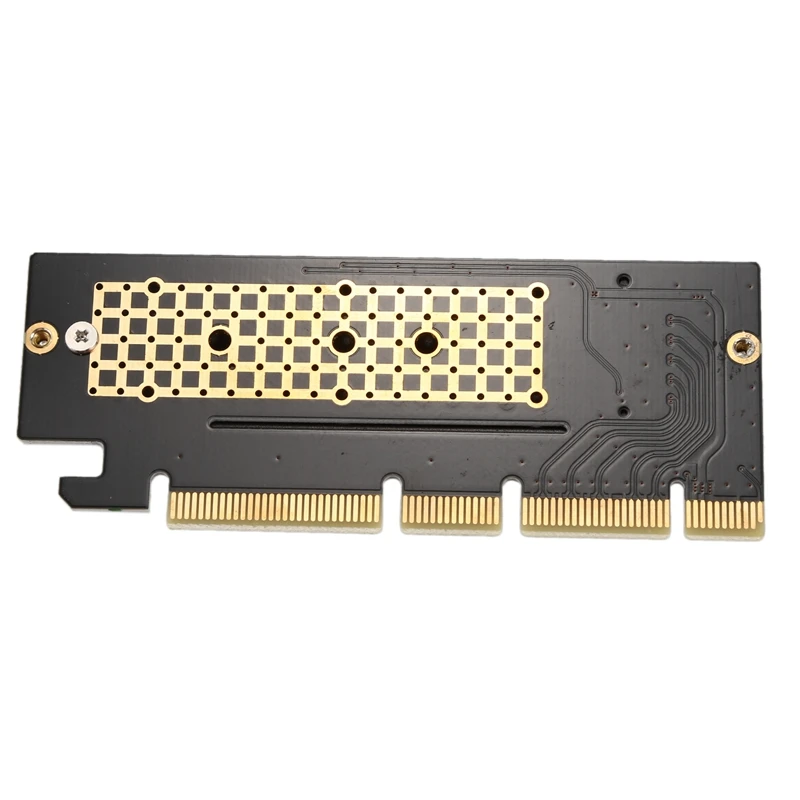 M.2 Nvme Ssd Ngff To Pcie 3.0 X16 Adapter M Key Interface Card+Heatsink Support Pci Express X4 2230-2280 Size Full Spe |