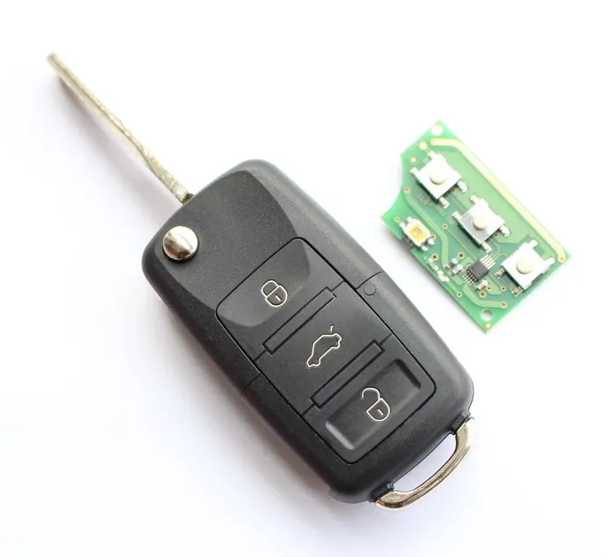 Для VW Lavida Bora Sagitar fob пульт дистанционного управления 434 МГц Модель: 1K0 959 753N|Ключ от
