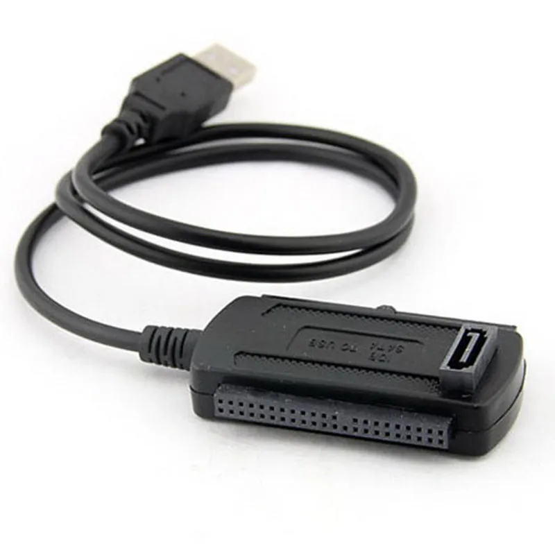 Новый Популярный внешний адаптер для жесткого диска IDE SATA с USB 2 0 на 5/3 5 трендовый