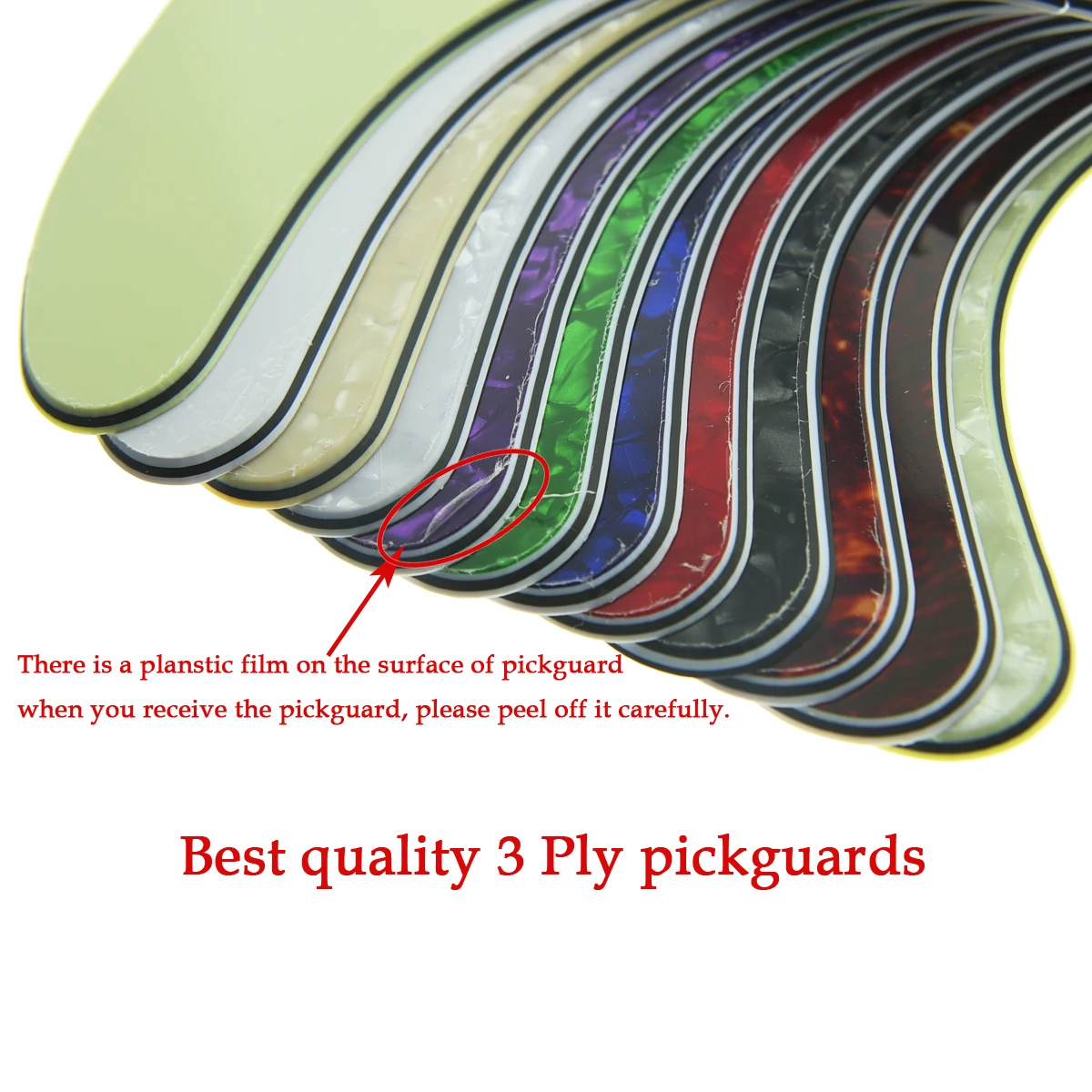 Пустые царапинам пластины Dopro Tele для электрогитары|scratch plate|blank pickguardpickguard blank |