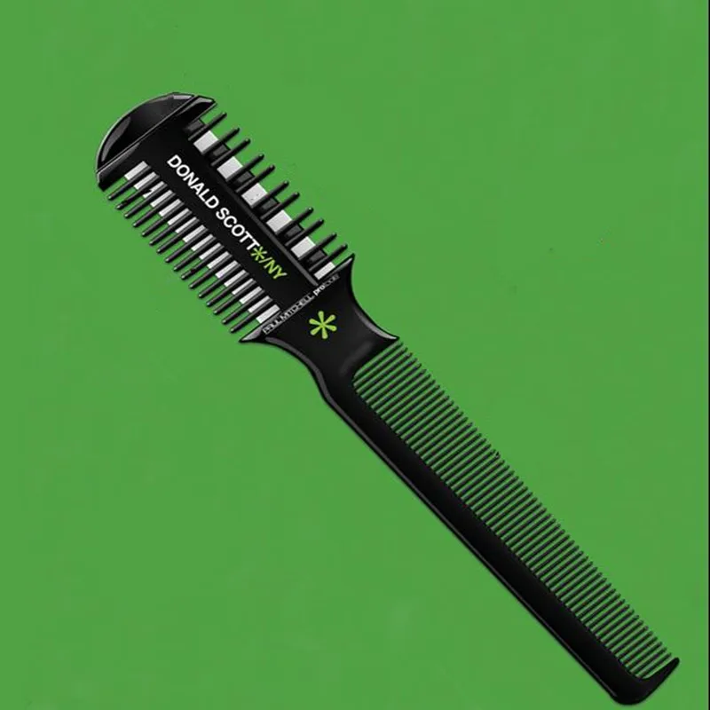 1 шт. расческа для стрижки волос с лезвиями|hair razor comb|razor combthinning comb |