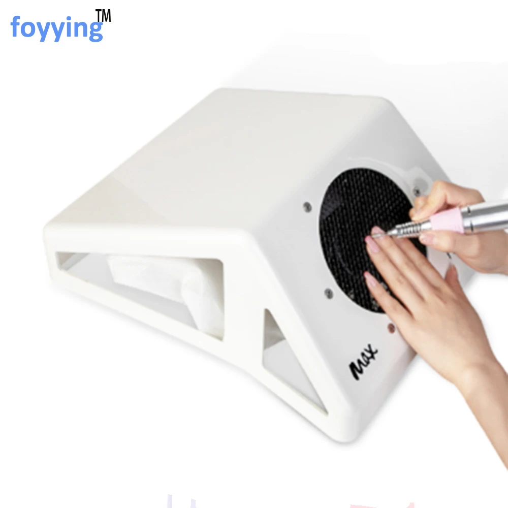 

foyying 65W Strong Adjustable Speed Collector For Nail Dust Fan Vacuum Cleaner For Manicure Tool Vacuum Suction Nail Art Equipme