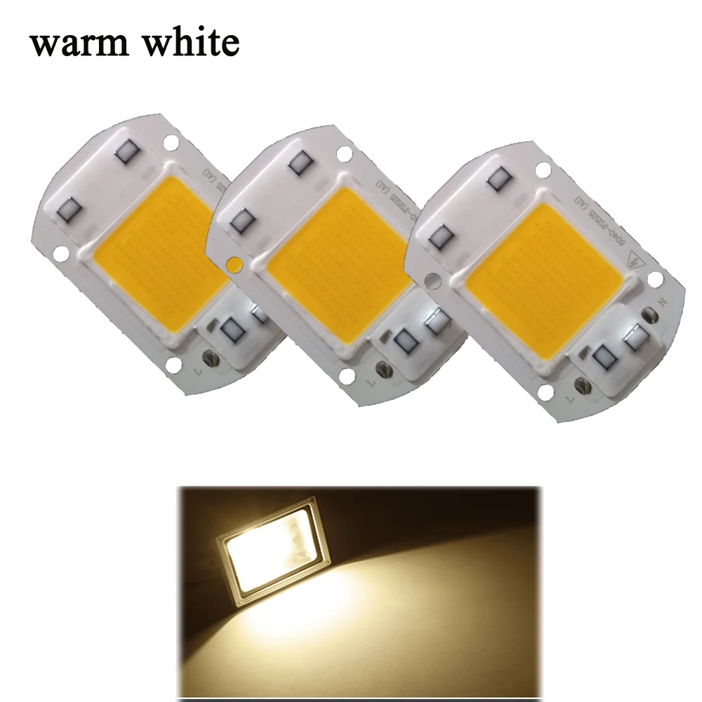 Светодиодная COB лампа интегрированная Высокая мощность свет ac220в лампы с умным IC