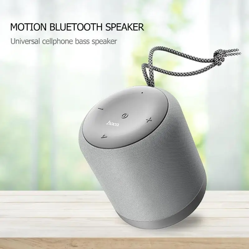 HOCO спортивный bluetooth-динамик беспроводной портативный мини открытый сабвуфер Портативный беспроводной громкоговоритель звук системы
