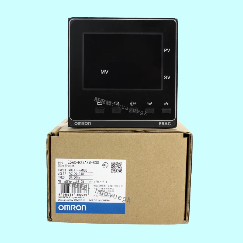 Оригинальный Новый Omron термостат серии E5AC E5AC-RX3ASM-800 E5AC-QX3ASM-800 E5AC-CX3ASM-800 E5EC-RR2ASM-800