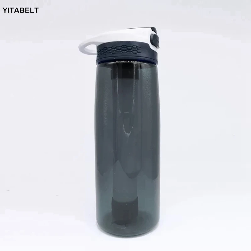 650 мл чашка фильтра для воды очиститель бутылка выживания подставка вина Спорт на