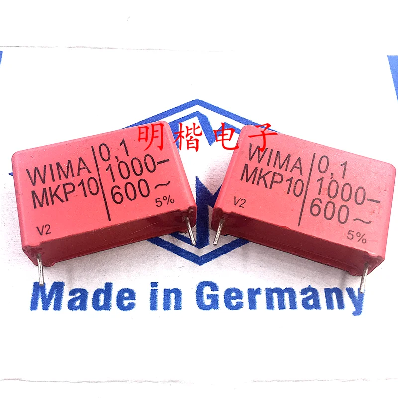 10 шт./30 шт. WIMA немецкий конденсатор MKP10 1000 в 0 1 мкФ 1000V104 100нф шаг 27 5 мм Бесплатная