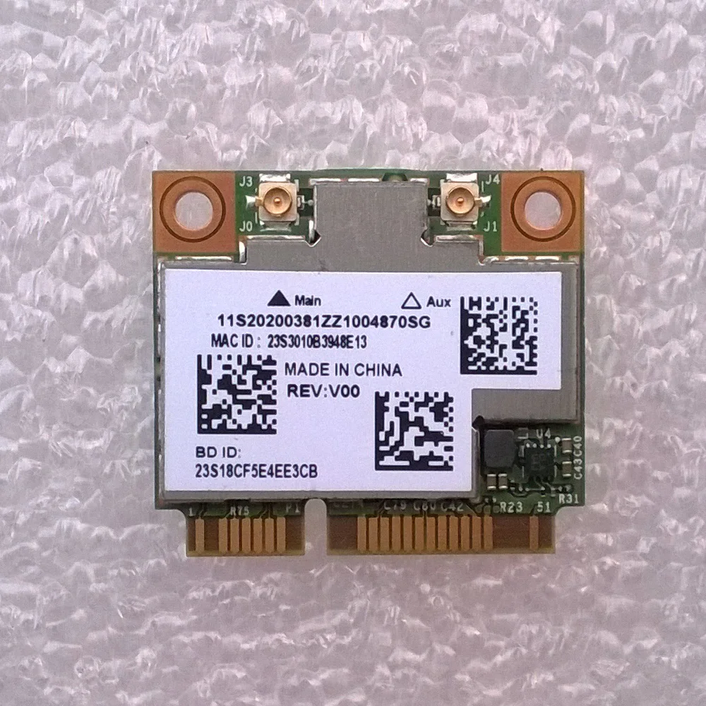 Новая Оригинальная Ltn BCM4352 + 20702 2x2AC BT4.0 HMC WLAN карта для Lenovo IdeaPad Y410p U430/U530 TOUCH Series