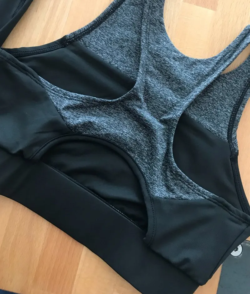 Женский спортивный комплект из 2 предметов для фитнеса, йоги, бега, спортзала, спортивные бюстгальтеры и леггинсы, эластичные костюмы для йоги, быстросохнущие комплекты для йоги с принтом