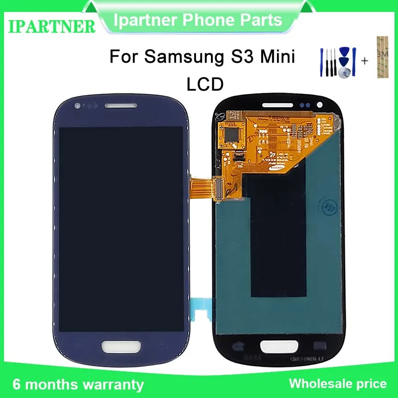4 0 дюйма супер OLED для Samsung Galaxy S3 Mini i8190 i8195 i8200 ЖК дисплей кодирующий