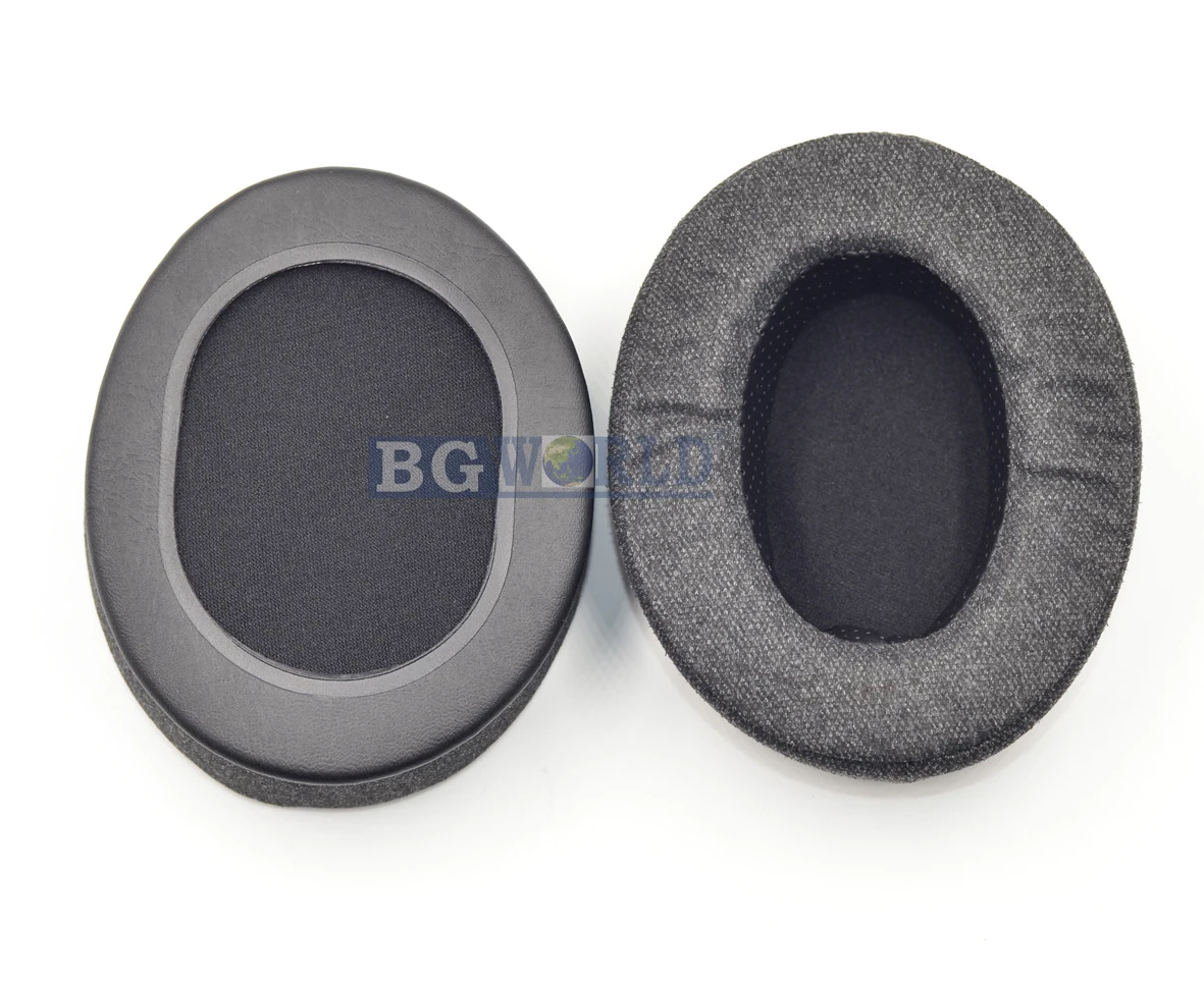gray flannel BGWORLD амбушюры подушки для наушников Чехол Подушка для Audio-Technica ath-m40 M50 M40X M50X M30 M35 SX1 M50S Dj наушники губка - Цвет: gray flannel