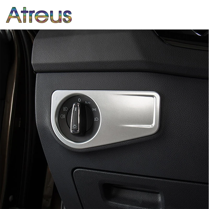 Atreus 1 шт. для Volkswagen Tiguan MK2 2016 аксессуары VW 2017 2018 Автомобильные фары с регулируемой