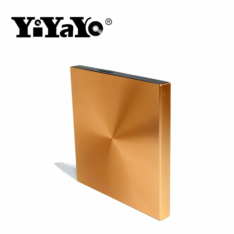 Портативный оптический привод YiYaYo для ноутбука MacBook/Windows 10 корпус из алюминиевого