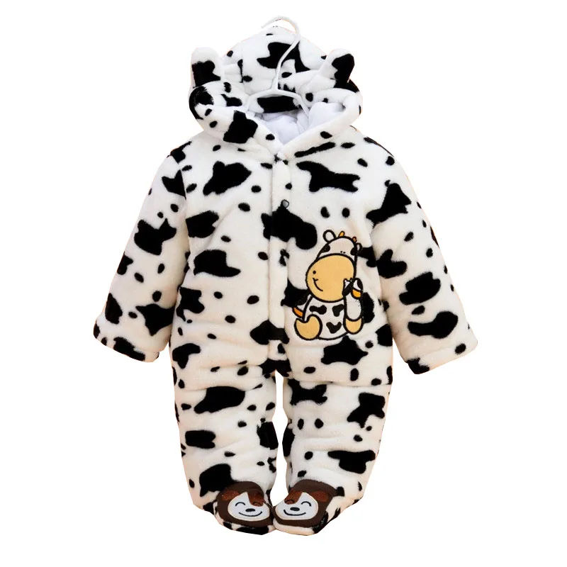 2019 Newborn Baby Winter Hoodie Clothes Cotton Infant Girls Cute Climbing New Spring Outwear Rompers 3m-12m Boy Jumpsuit | Детская