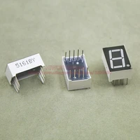 200pcs 10 pins 5611ay 5611by 0 56 inch 1 bit digit 7 segment yellow led display share common anode cathode digital display