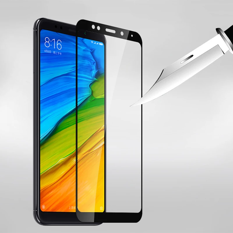защитное стекло 2 шт. Премиум Экран протектор для Xiaomi Redmi 5 плюс активных