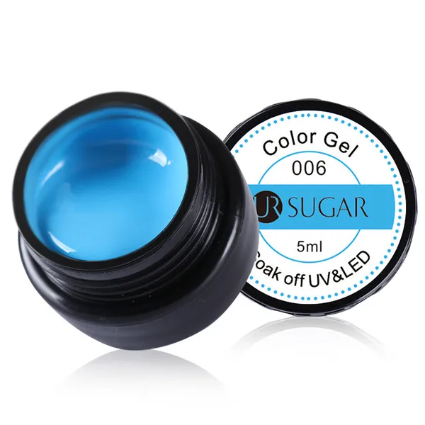 Color 006 Ur Sugar, 5 мл, гель для краски, чистый, для ногтей, УФ, светодиодный, краска, гель, золото, серебро, жемчуг, блеск, для ногтей, маникюр, гель, лак, лак - Цвет: Color 006