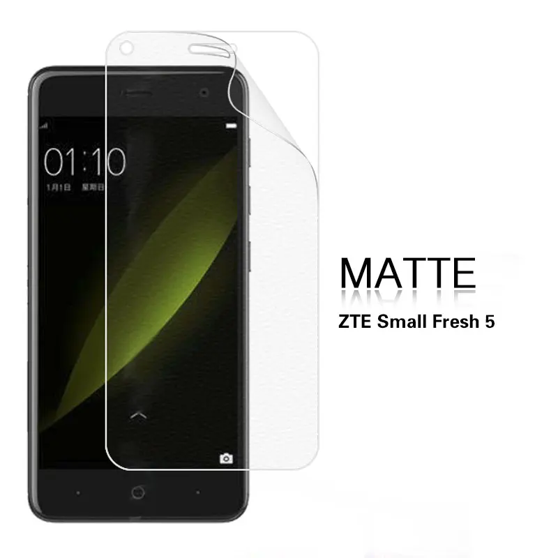 Антибликовая матовая пленка для ZTE Small Fresh 5 in BV0840 HD прозрачный глянцевый с
