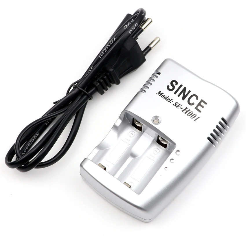 2 шт. литий ионные аккумуляторные батарейки 3 0 в CR123A CR123 16340 500 мАч|battery charger|rechargeable