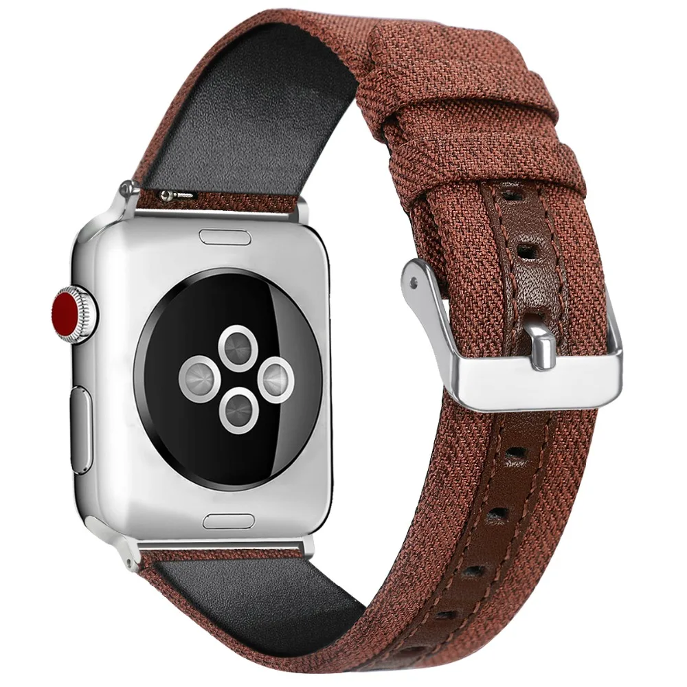 Кожаный ремешок для apple watch версии 3 2 1 42 мм 38 версия ремешки часов iwatch Замена