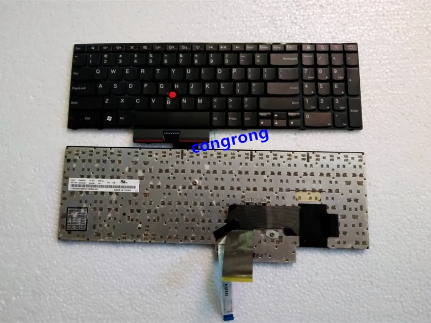 Английская клавиатура для Lenovo IBM Thinkpad edge E520S E525 E520 0A62075 04W0872 04W0836 04W2236 0A62039 с кольцом