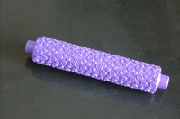 1pc retail cake tools decoration purple fondant decorative embossing sugarcraft rolling pin