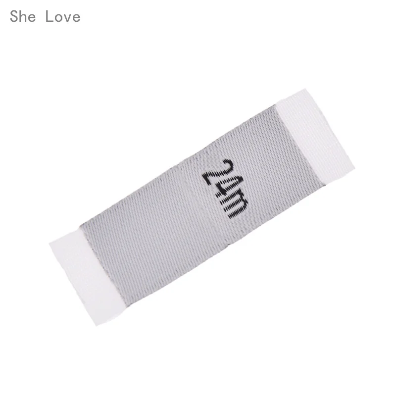 She Love/100 шт., одежда для малышей, полиэфирная ткань, этикетки для одежды, швейные, бытовые, текстильные, Лоскутные, аксессуары для одежды