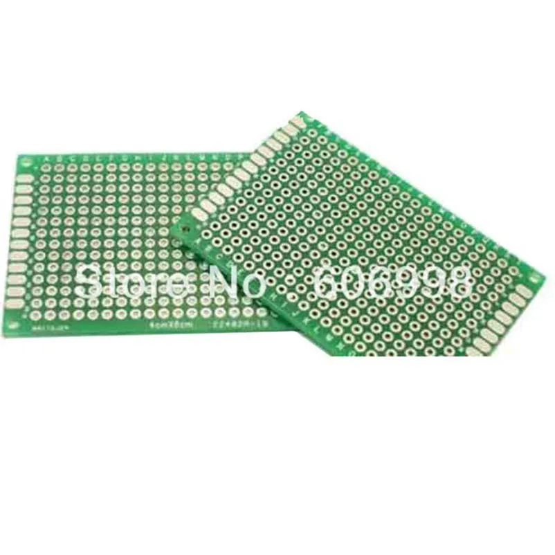 20 шт./лот 5x7 4x6 3x7 2x8 см двухсторонний Прототип PCB универсальная печатная плата DIY