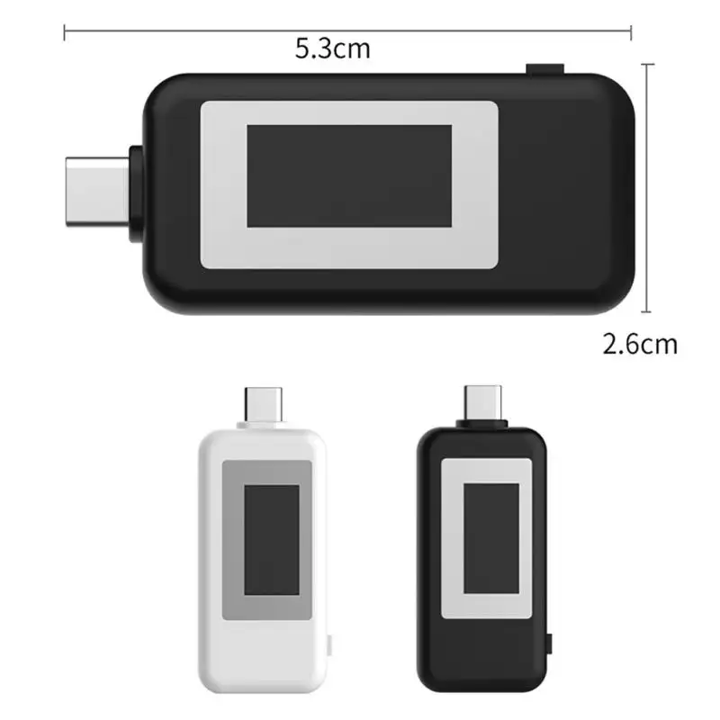 Многофункциональный тестер USB Type c детектор зарядного устройства цифровой