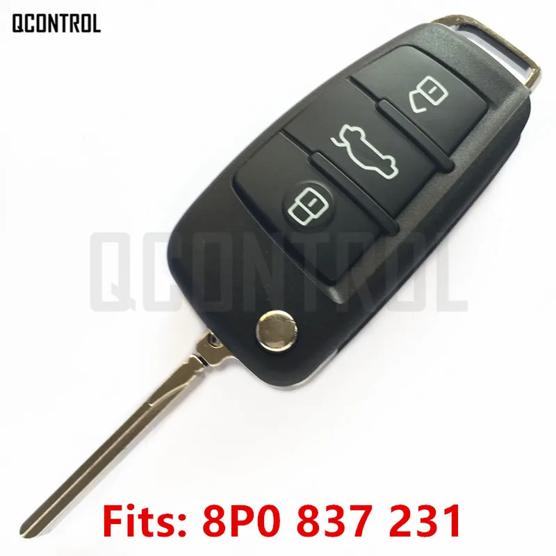 Автомобильный пульт дистанционного управления QCONTROL DIY для AUDI A3 S3 8P0837231/5FA008750-10 2003